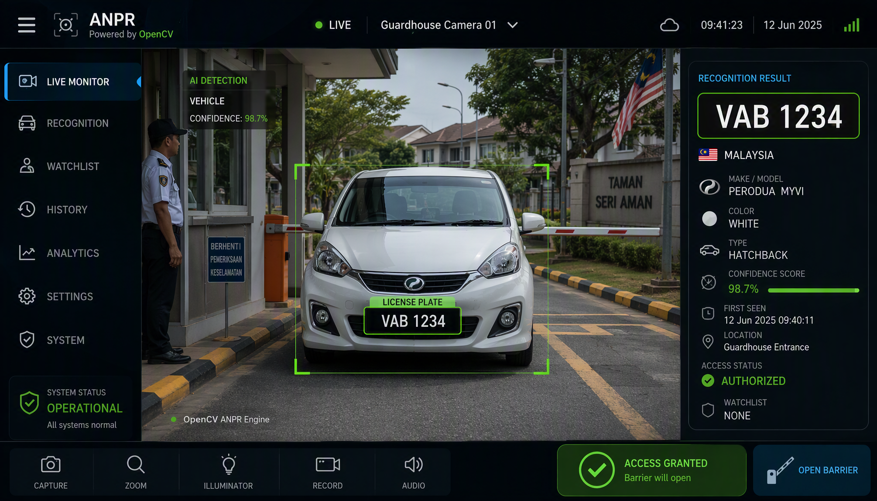 Analisis Video OpenCV Engine